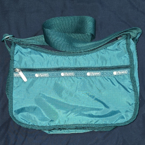 Lesportsac Handbags - LeSportsac Teal Green Crossbody Bag